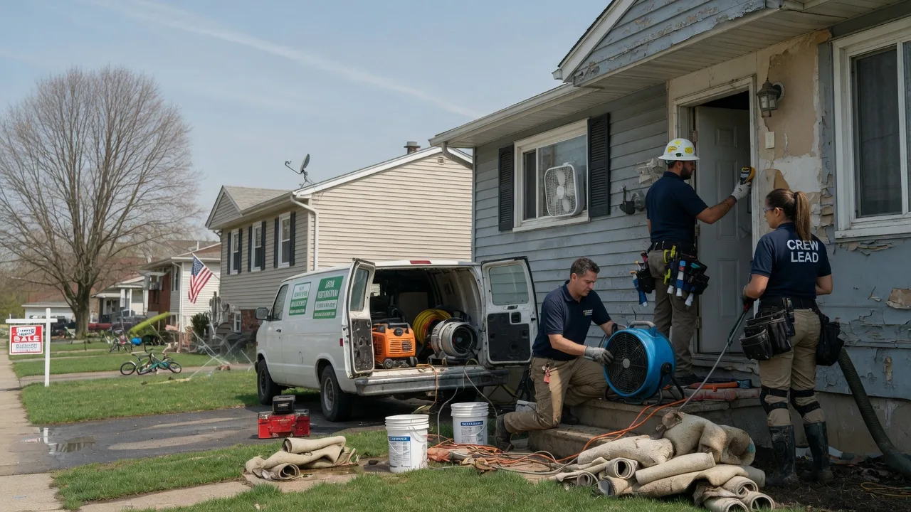 Flood Cleanup in Lowellville, OH near me