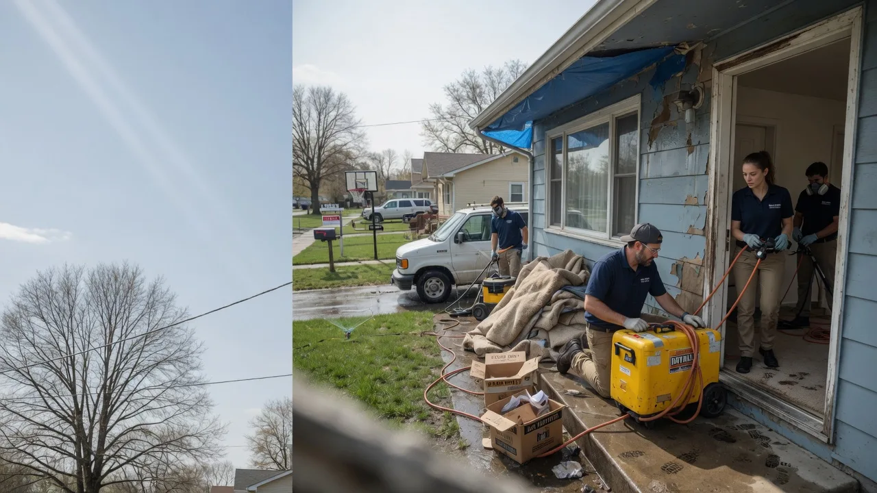 Basement Flood Cleanup in Lowellville, OH near me
